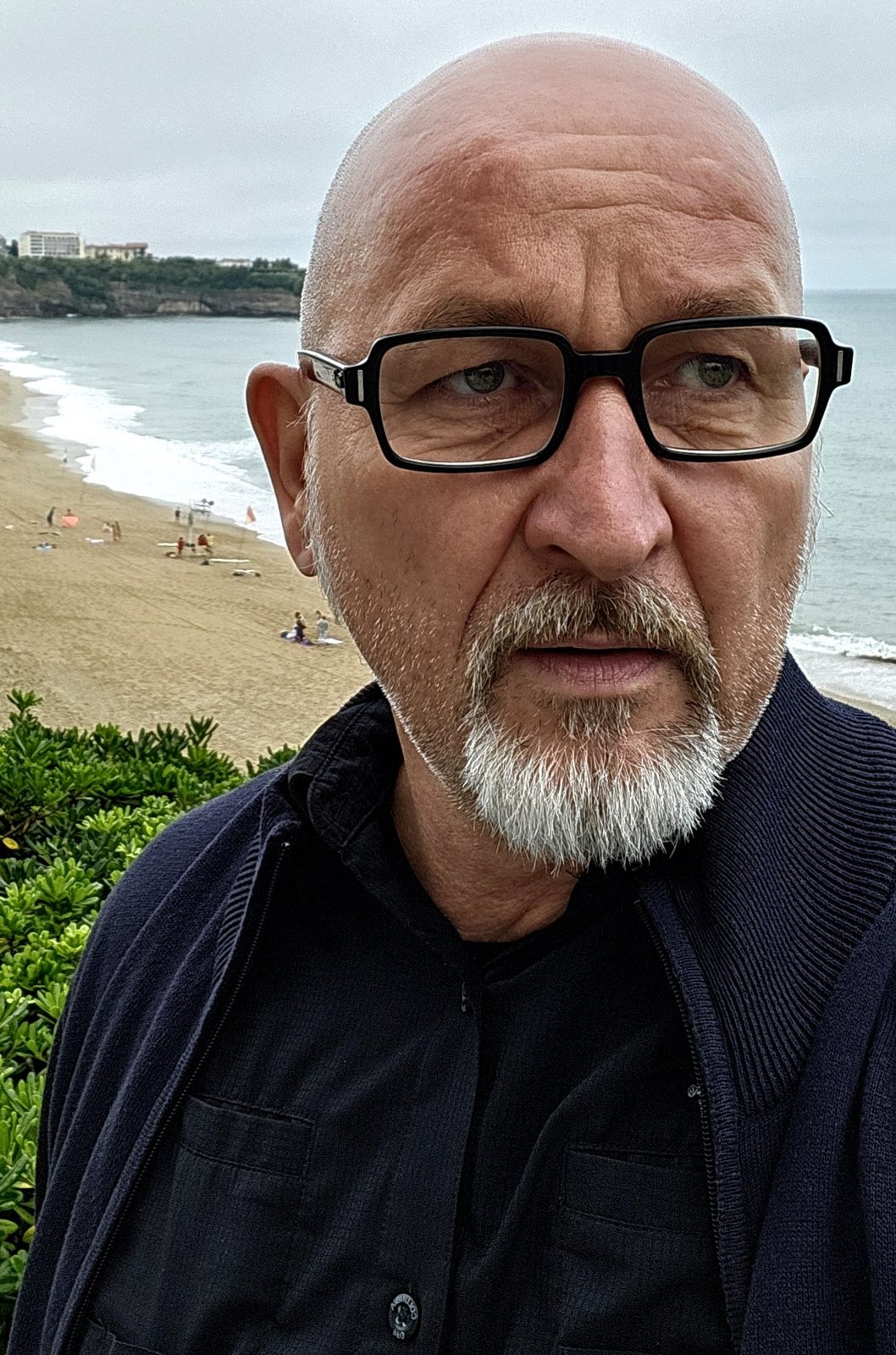 Andreas Rabiega an der Küste